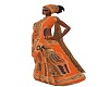 african tradition dress.