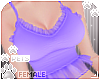 [Pets]Frill Top | Purple