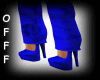 *L* Blue Shoes
