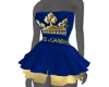 *D&G Blue/Gold Dress
