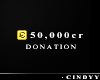 [ 50k Donation Sticker