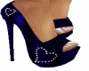SM Blue Desire Heels