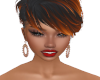 TEF LARGE BRONZE EARRING