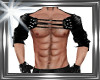 ! spiked leather top