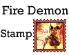 Fire Demon Stamp