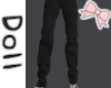 Black baggy jeans