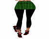 RL Mini Skirt PlaidGreen