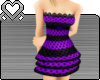 SM` Purple Daring Dress