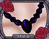 м| Purple Necklace