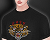 Black T Shirt Tiger