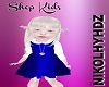 D*dress kids blue