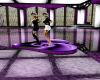 purple glass dance floor