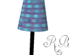 purple blue lamp