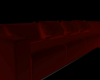 Velvet Red L Couch
