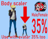 35% Kids Body Scaler M/F
