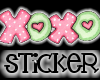 Hugs n Kisses Sticker
