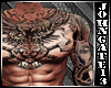 Jungle King Full Tattoo