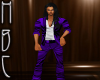 HBC Dark Purple Suit