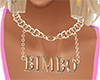 Bimbo Necklace Gold
