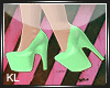 [KL] Pastel Green Pumps