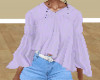 angel top pastel purple