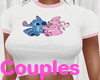 Angel & Stitch PJ Top