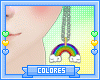 Earrings Cute Rainbow