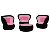(SB) Pink Marble Chairs