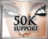 (C) 50K support
