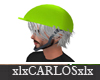 xlx Jockey helmet green