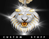 King Gold Chain Lion