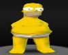 Animated HOMER Halloween Costumes Funny Actions SOunds LOL COmed