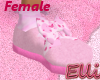 *E* Butterfly Doll Shoes