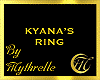KYANA'S RING
