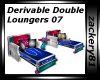 Derv Double Loungers