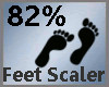 Feet Scaler 82% M