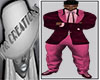 iQ MaroonPink Full Suit