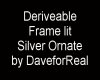 Silver Ornate Frame