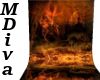 (MDiva) Flaming Skull