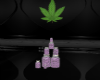 Stacked Purple Weed Jars