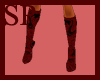 *[SP]*Glitter red boot