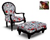 219 Safari Chair/Ottoman