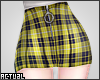 ✨ Yellow Plaid Skirt