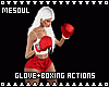 Glove+Boxing Action Red