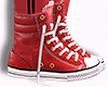 High shoes Red