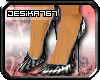 *Black Zebra Stilettos