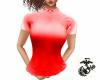 Female Red Polo Shirt