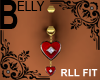 Red Heart Piercing