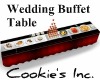 Wedding Buffet Table