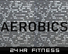24 HR Fit Aerobics Sign